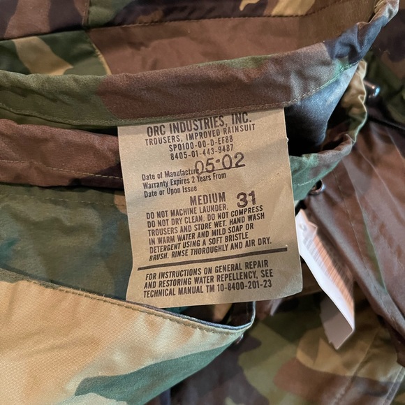 ORC Industries, Inc. - Camouflage rain pant - Picture 5 of 9